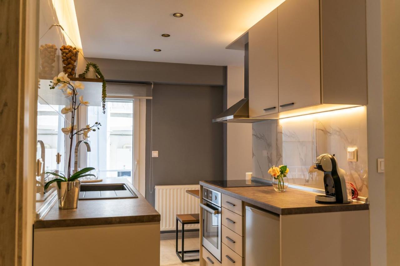 Cozy Modern Apartment Inside The City Center Салоники Экстерьер фото